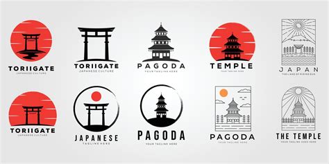 japanese style logos.